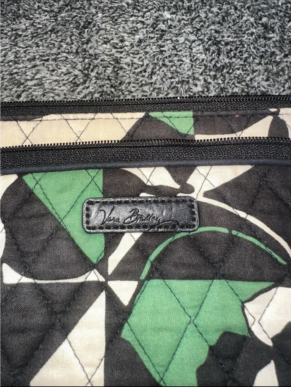 Vera Bradley All-In-One Crossbody Phone Wallet Imperial Rose Pattern